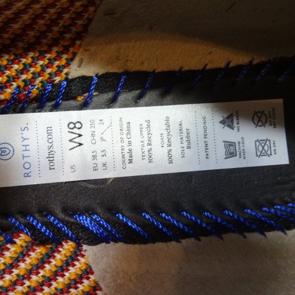 Rothys The Loafers Moroccan Amber Round Toe Slip on Shoes Multiple Sizes - Picture 9 of 9